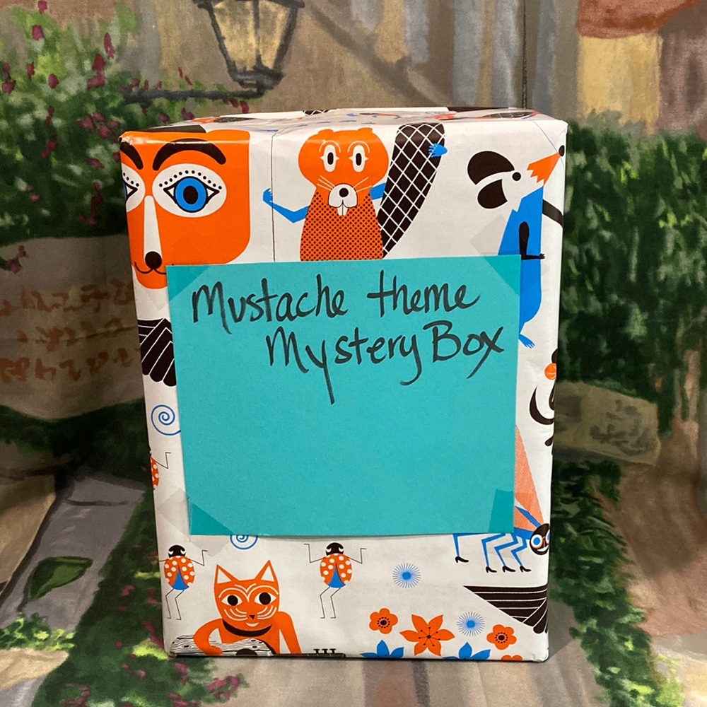 Mustache theme Mystery Box